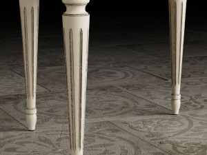 chair louis xvi b 3D Model
