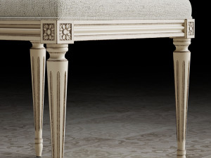 chair louis xvi b 3D Model