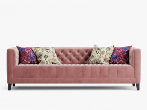 divano pinkslip a Modello 3D