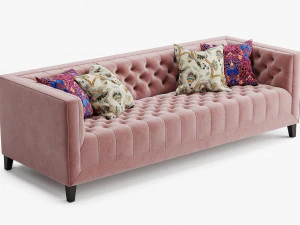 divano pinkslip a Modello 3D