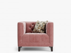 armchair pinkslip a Model 3D