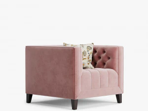 armchair pinkslip a 3D Model