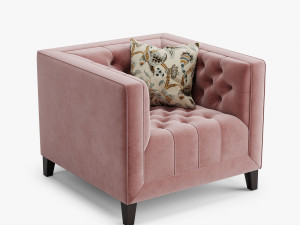 armchair pinkslip a Model 3D