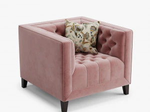armchair pinkslip a 3D Model