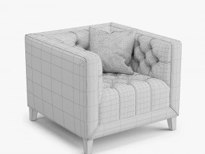 armchair pinkslip a 3D Model