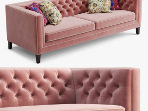 divano pinkslip b Modello 3D