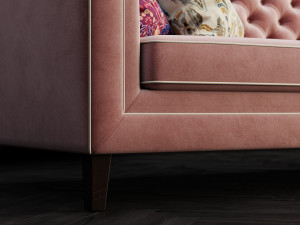 sofa pinkslip b 3D-Modell