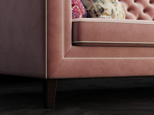 sofa pinkslip b 3D Model