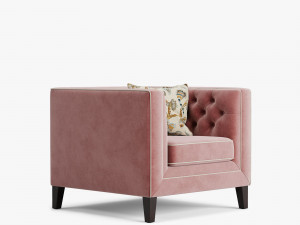 armchair pinkslip b 3Dモデル