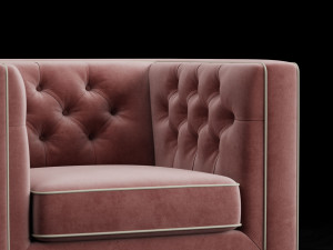 armchair pinkslip b 3Dモデル