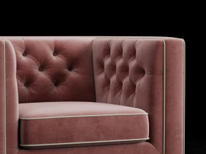 armchair pinkslip b 3D Model