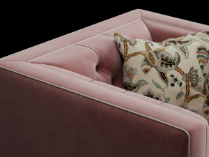 armchair pinkslip b 3D Model