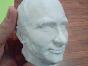 real face model of vladimir putin 3D-Druckmodell