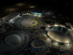 Low poly sochi 2014 olympic park 3D 模型