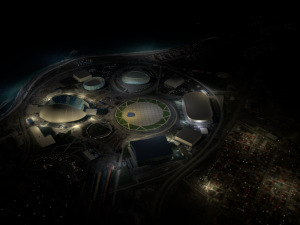 Low poly sochi 2014 olympic park 3D 模型
