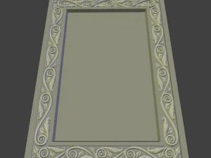 patterned board 3D Print Model