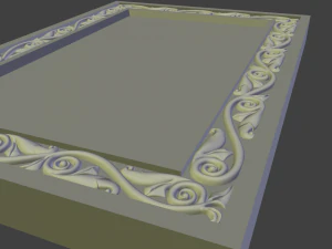 patterned board 3D Print Model