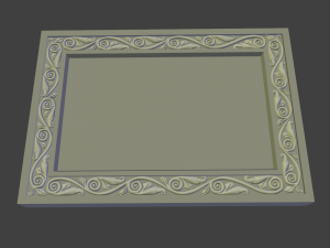 patterned board 3D-Druckmodell