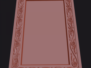 patterned board 3D-Druckmodell