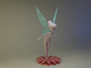 Tinker Bell Modelo de Impressão 3D