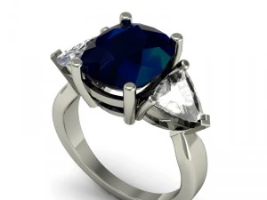 cincin emas Model 3D