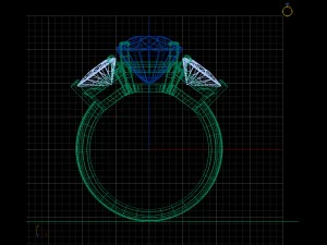 anel de ouro Modelo 3D