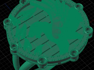 gold ring 3D Modell