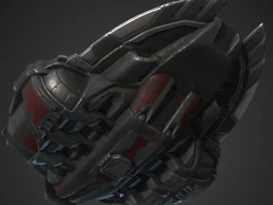 game-ready pirates spaceship 3D Model