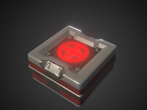 sci-fi powerups set Modèle 3D