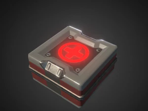 sci-fi powerups set 3D Model