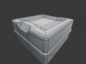 sci-fi powerups set 3D Model
