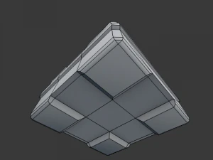 sci-fi powerups set 3D Model