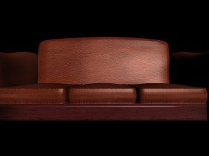 leather sofa wks style Modello 3D