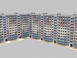 building 01 wks style 3D Model