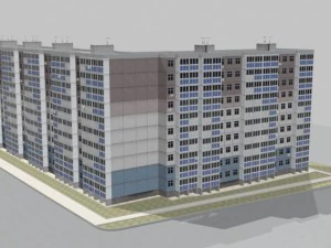 building 01 wks style 3D Model