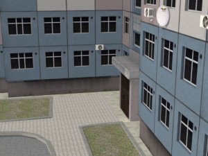 building 01 wks style Model 3D