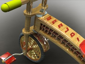 childrens bike Modèle 3D