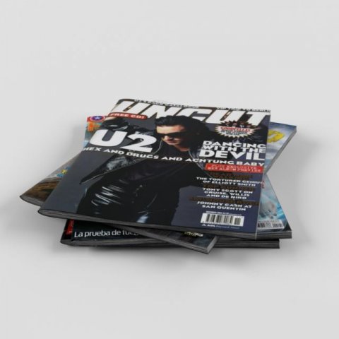 magazines 3D 模型 .c4d .max .obj .3ds .fbx .stl .blend 