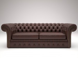 chester sofa 3D 模型