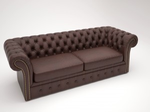 chester sofa 3D 模型