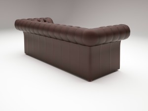 chester sofa 3D 模型