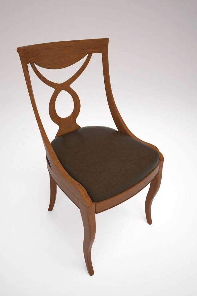 desk chair 3D Model .c4d .max .obj .3ds .fbx .stl .blend 