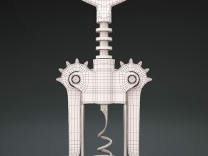 corkscrew 3D मॉडल