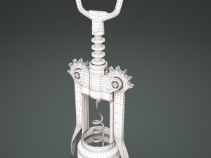 corkscrew 3D मॉडल