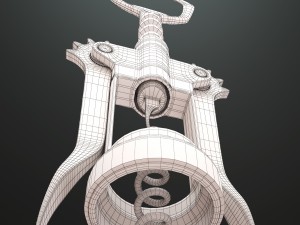corkscrew 3D मॉडल
