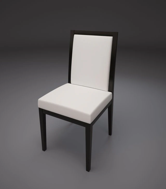 dining chair 3D Model .c4d .max .obj .3ds .fbx .stl .blend 