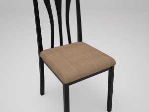 dining chair2 3D 模型