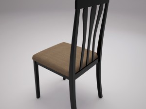 dining chair2 3D 模型