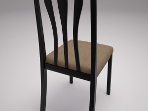 dining chair2 3D 模型