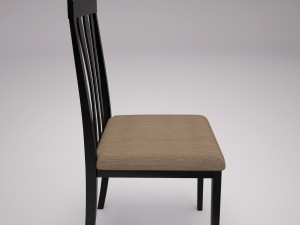 dining chair2 3D 模型